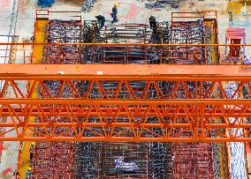 Nanjing-Huai'an Intercity Railway Construction