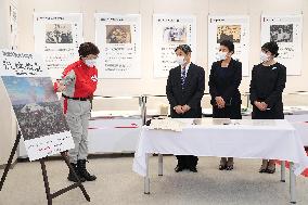 Japan imperial family at Red Cross HQ