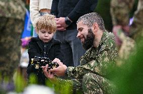 Lviv honors memory of fallen Heroes of Ukraine on Mars Field