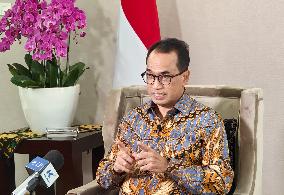 INDONESIA-JAKARTA-TRANSPORTATION MINISTER-INTERVIEW