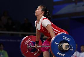 (SP)CHINA-HANGZHOU-ASIAN GAMES-WEIGHTLIFTING(CN)