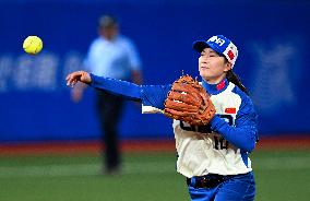 (SP)CHINA-SHAOXING-ASIAN GAMES-SOFTBALL (CN)