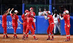 (SP)CHINA-SHAOXING-ASIAN GAMES-SOFTBALL (CN)