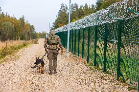 The EstoniaRussia border