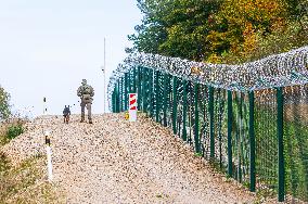 The EstoniaRussia border