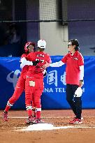 (SP)CHINA-SHAOXING-ASIAN GAMES-SOFTBALL (CN)