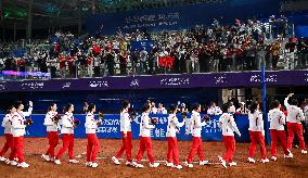 (SP)CHINA-SHAOXING-ASIAN GAMES-SOFTBALL (CN)