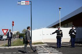 Emmanuel Macron visits Tonneins to unveil the map of 200 new gendarmerie brigades