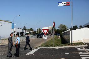 Emmanuel Macron visits Tonneins to unveil the map of 200 new gendarmerie brigades