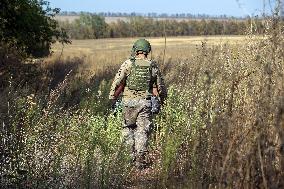 Demining works carried out in Kharkiv Region