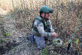 Demining works carried out in Kharkiv Region