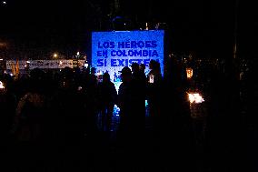 Demonstrations Against Gustavo Petro's Government