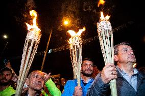 Demonstrations Against Gustavo Petro's Government