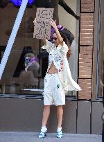 Karolina Geits Out - NYC