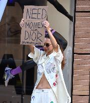 Karolina Geits Out - NYC