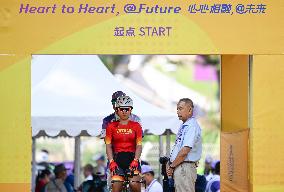 (SP)CHINA-CHUN'AN-ASIAN GAMES-CYCLING ROAD(CN)