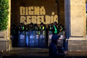 March To Commemorate 55 Years Of The Tlatelolco Massacre