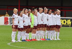 West Ham United Women v Manchester City Women - FA Women's Super League