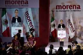 Presidential Candidate Claudia Sheinbaum Campaigns - Mexico