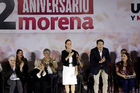 Presidential Candidate Claudia Sheinbaum Campaigns - Mexico