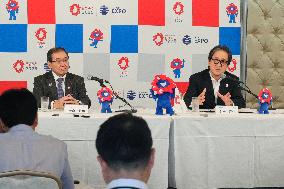 The Japan Association for the 2025 World Exposition have a  press conference