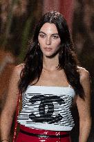 PFW Chanel Runway Vittoria Ceretti