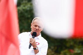 Opposition Massive Rally Ahead Of Election In Poland