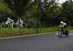 (SP)CHINA-CHUN'AN-ASIAN GAMES-CYCLING ROAD (CN)