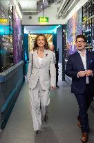 Queen Rania At The One Young World Summit - Belfast