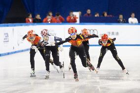 (SP)CHINA-SHANGHAI-SHANGHAI TROPHY-SHORT TRACK SPEED SKATING (CN)