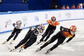 (SP)CHINA-SHANGHAI-SHANGHAI TROPHY-SHORT TRACK SPEED SKATING (CN)