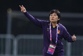 (SP)CHINA-HANGZHOU-ASIAN GAMES-WOMEN'S FOOTBALL-CHN VS JPN(CN)