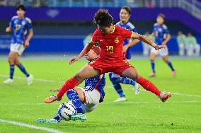 (SP)CHINA-HANGZHOU-ASIAN GAMES-WOMEN'S FOOTBALL-CHN VS JPN(CN)