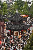 Tourist Travel Confucius Temple Scenic Area in Nanjing