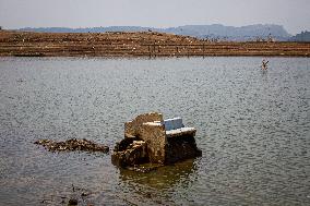 Jatigede Reservoir During Dry Season In Sumedang