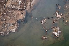 Jatigede Reservoir During Dry Season In Sumedang