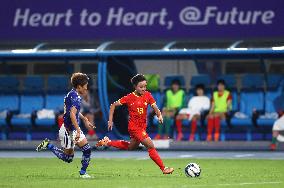 (SP)CHINA-HANGZHOU-ASIAN GAMES-WOMEN'S FOOTBALL-CHN VS JPN(CN)