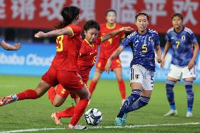 (SP)CHINA-HANGZHOU-ASIAN GAMES-WOMEN'S FOOTBALL-CHN VS JPN(CN)