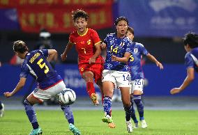 (SP)CHINA-HANGZHOU-ASIAN GAMES-WOMEN'S FOOTBALL-CHN VS JPN(CN)