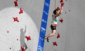 (SP)CHINA-SHAOXING-ASIAN GAMES-SPORT CLIMBING(CN)