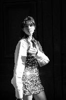 Actress Lily Chee At Paris Fashion Week