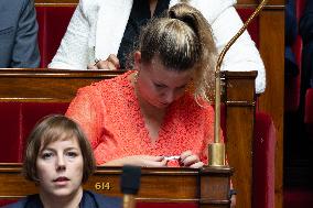 Questions to the goverment at the National Assembly - Paris