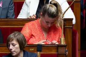 Questions to the goverment at the National Assembly - Paris