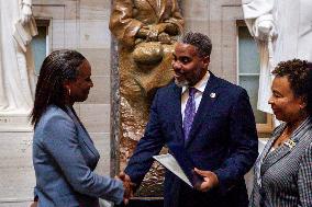 Laphonza Butler sworn in as US Senator from California
