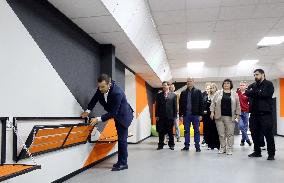 Dual-purpose shelter for 700 people opens in Kyiv Region lyceum