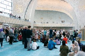 Open Mosque Day At Cologne Central Mosque