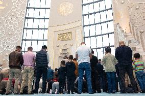 Open Mosque Day At Cologne Central Mosque