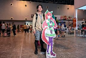 Cosplayers at The Firefly Anime and Game Carnival in Shanghai