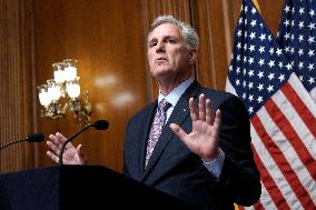 Kevin McCarthy is removed from the Speaker - Washington