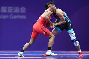 (SP)CHINA-HANGZHOU-ASIAN GAMES-WRESTLING(CN)